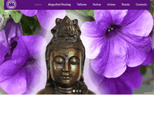 Tablet Screenshot of magnifiedhealing-es.com